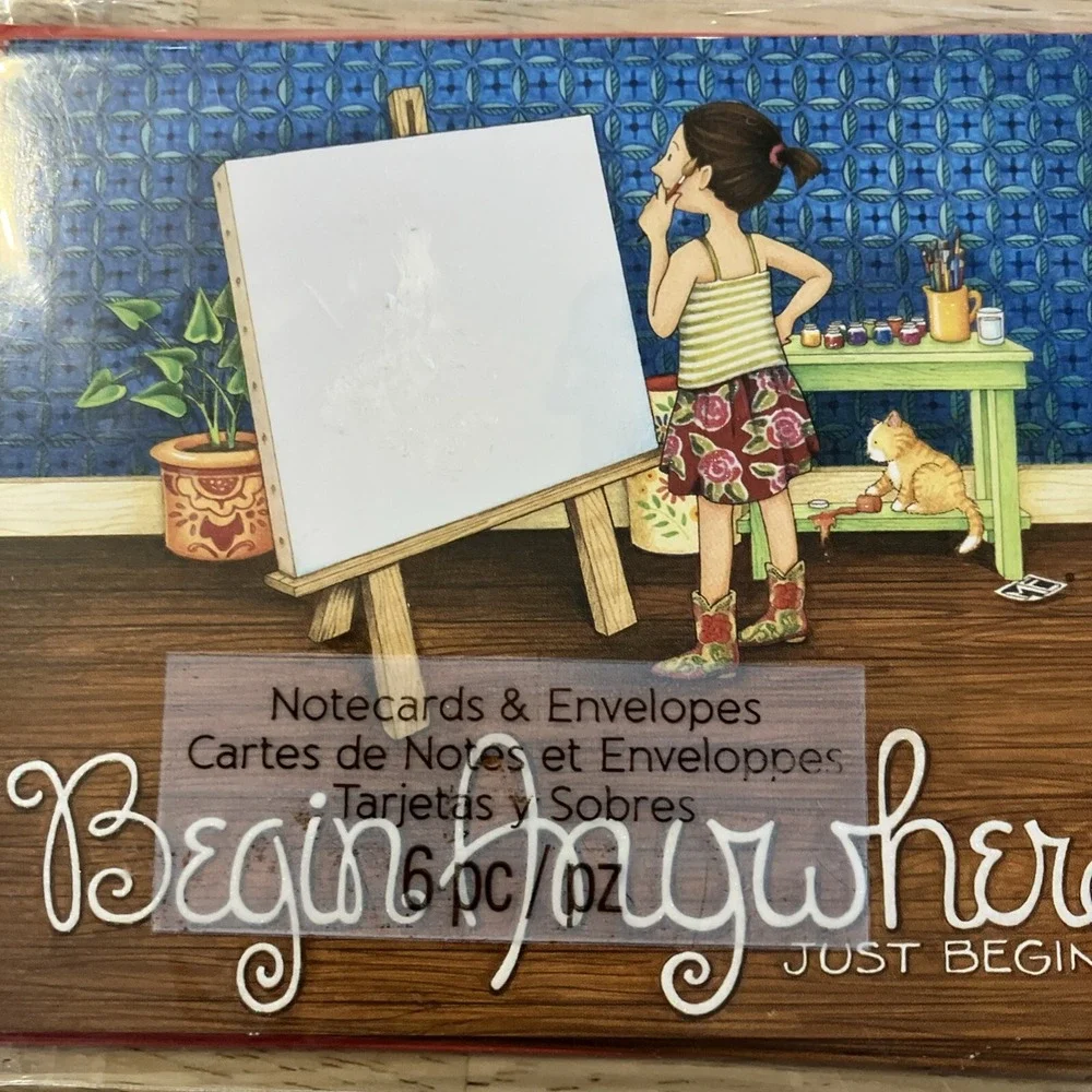 Mary Engelbreit Greeting Card Note Pack of 6 